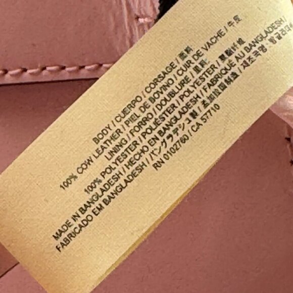 Kate Spade Large Tori Tote Soft Pink Leather Handbag With Dual Handles & Bow - Picture 11 of 12